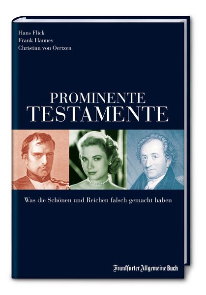 Cover von Prominente Testamente