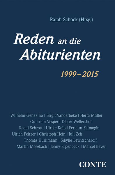 Cover von Reden an die saarländischen Abiturienten