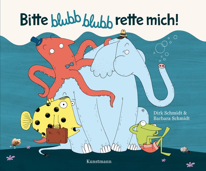 Cover von Bitte blubb blubb rette mich! – Miniformat