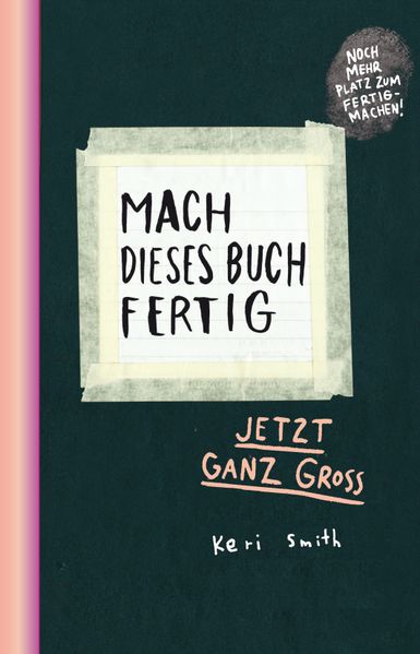 Cover von Mach dieses Buch fertig XXL