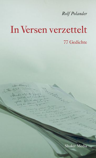 Cover von In Versen verzettelt
