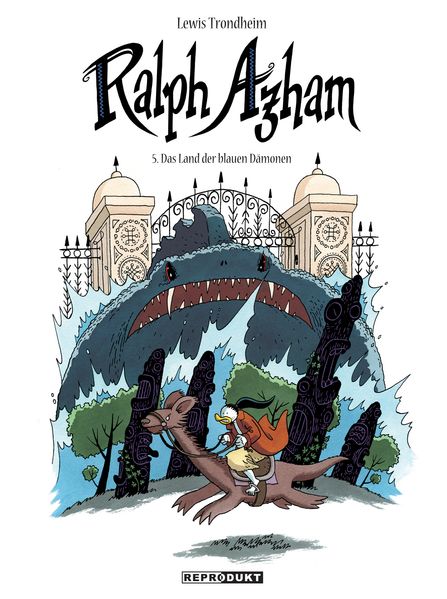 Cover von Ralph Azham 5 – Das Land der blauen Dämonen