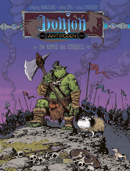 Cover von Donjon Antipoden -10.000: Die Armee des Schädels