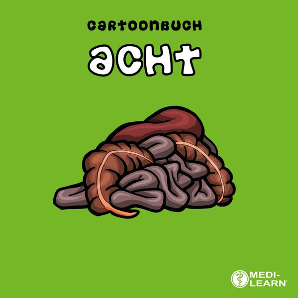 Cover von Cartoonbuch acht