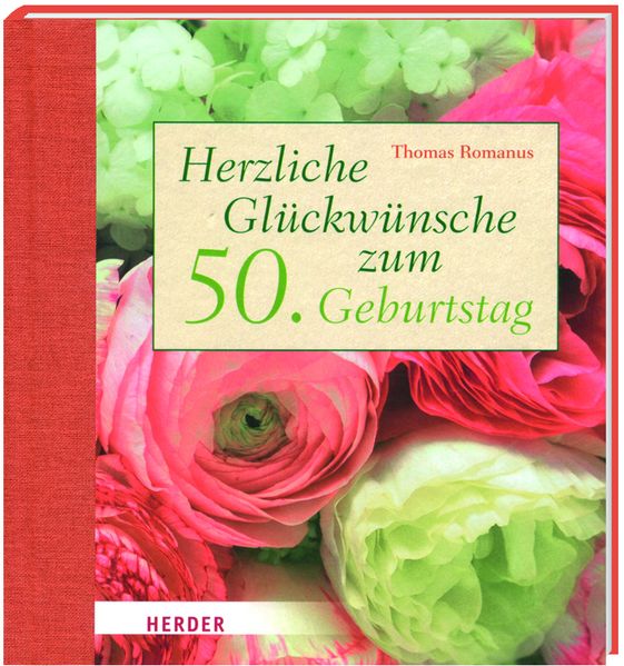 Cover von Herzliche Glückwünsche zum 50. Geburtstag