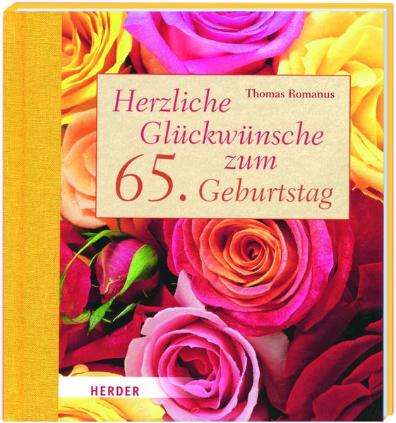 Cover von Herzliche Glückwünsche zum 65. Geburtstag