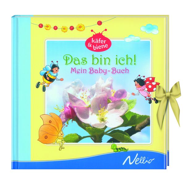 Cover von Das bin ich! Mein Babyalbum (mit Schleife zum Verschließen)