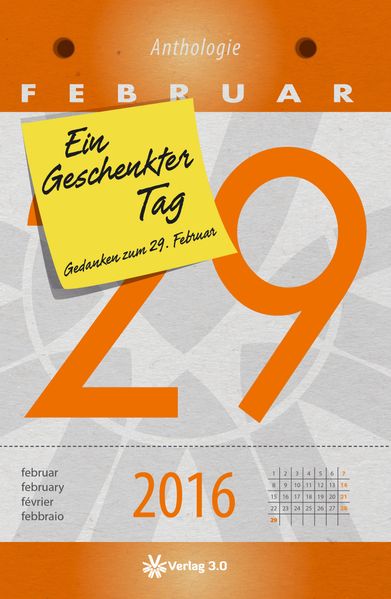 Cover von Ein geschenkter Tag – 2016
