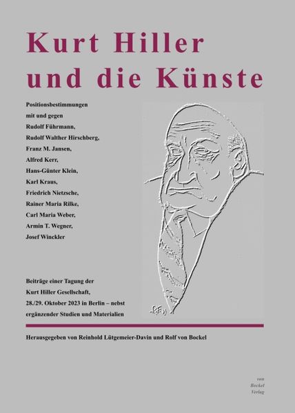 Cover von Kurt Hiller und die Künste