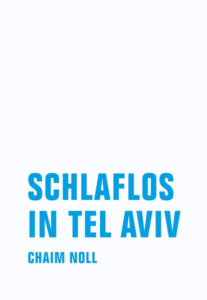 Cover von Schlaflos in Tel Aviv