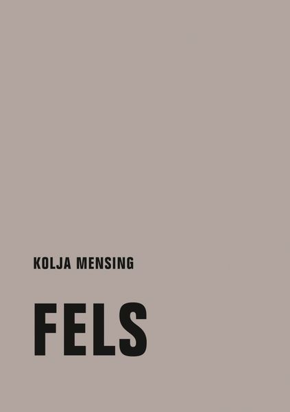 Cover von Fels