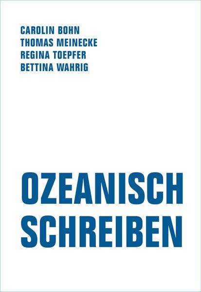 Cover von Ozeanisch Schreiben