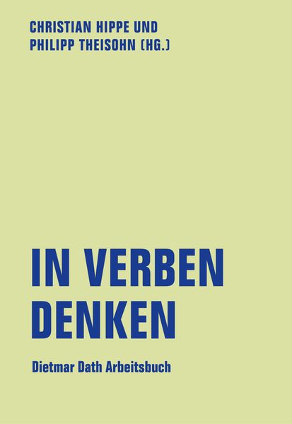 Cover von In Verben denken