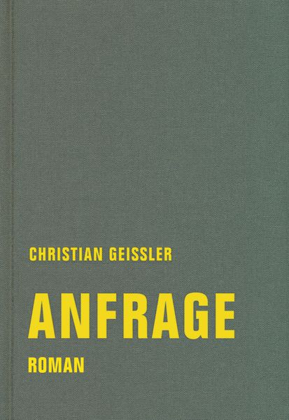Cover von Anfrage