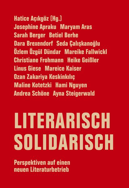 Cover von Literarisch solidarisch