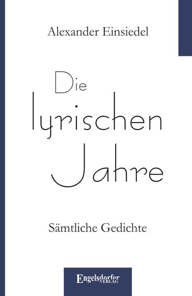 Cover von Die lyrischen Jahre