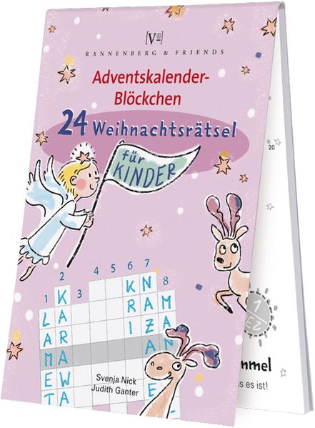Cover von 24 Weihnachtsrätsel für Kinder