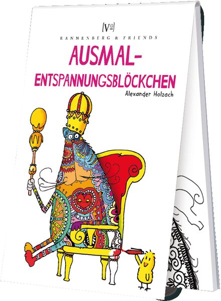 Cover von Ausmal-Entspannungsblöckchen