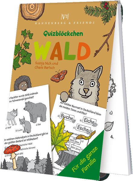 Cover von Wald – Quizblöckchen