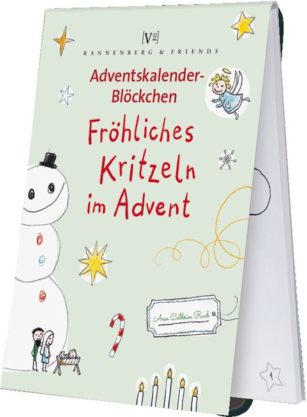 Cover von Fröhliches Kritzeln im Advent
