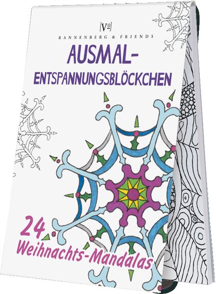 Cover von 24 Weihnachts – Mandalas