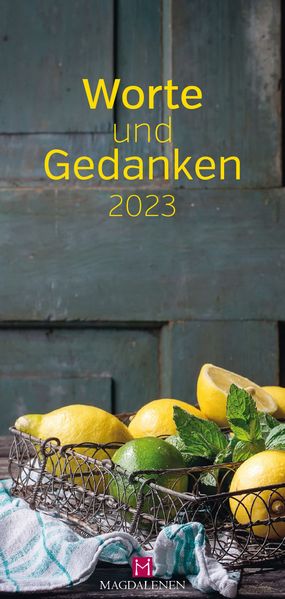 Cover von Worte und Gedanken 2023