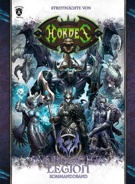 Cover von Streitmächte von Hordes Everblights Legion – Kommandoband