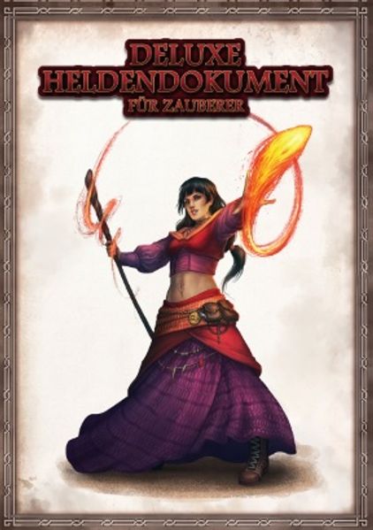 Cover von Deluxe Heldendokument für Zauberer