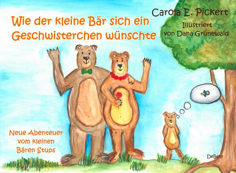 Cover von Wie der kleine Bär sich ein Geschwisterchen wünschte – Neue Abenteuer vom kleinen Bären Stups