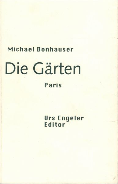 Cover von Die Gärten
