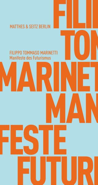 Cover von Manifeste des Futurismus