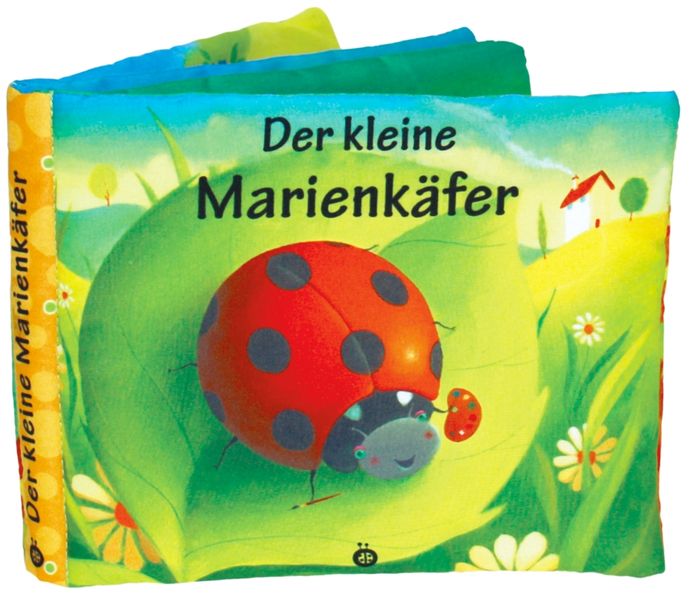 Cover von Stoffbuch „Der kleine Marienkäfer“