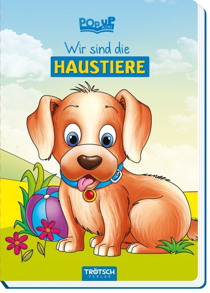Cover von Pop-up-Buch „Wir sind die Haustiere“