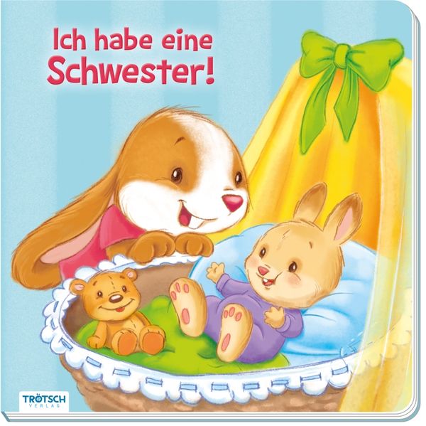 Cover von Bilderbuch „Ich habe eine Schwester“