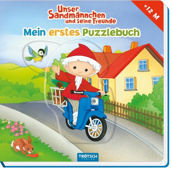 Cover von Mein erstes Puzzlebuch „Unser Sandmännchen“