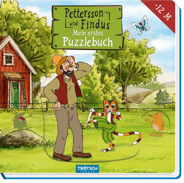 Cover von Mein erstes Puzzlebuch „Pettersson und Findus“