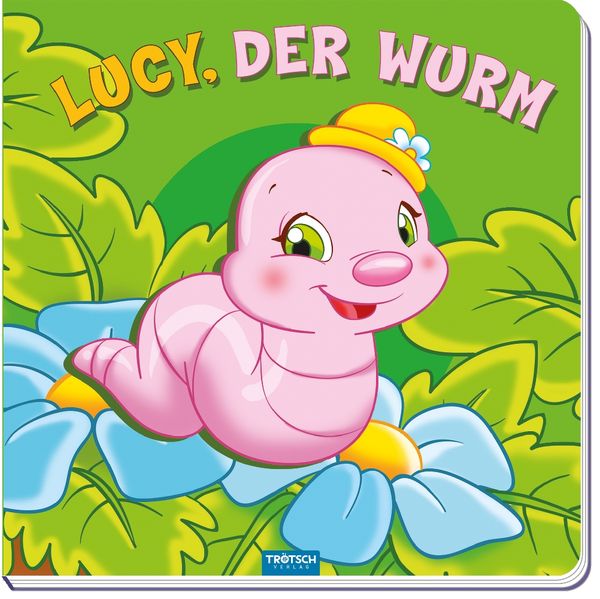 Cover von Bilderbuch „Lucy, der Wurm“
