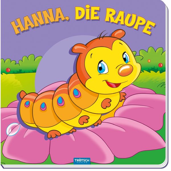 Cover von Bilderbuch „Hanna, die Raupe“
