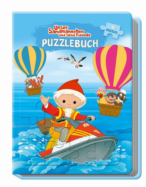 Cover von Unser Sandmännchen und seine Freunde Puzzlebuch