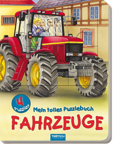 Cover von Mein tolles Puzzlebuch Fahrzeuge