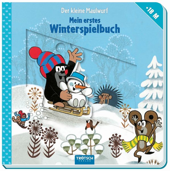 Cover von Der kleine Maulwurf – Winterspielbuch ab 18 Monaten