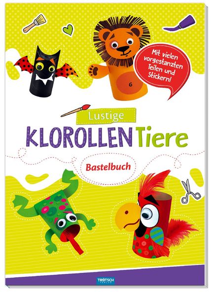 Cover von Trötsch Bunte Klorollen Tiere
