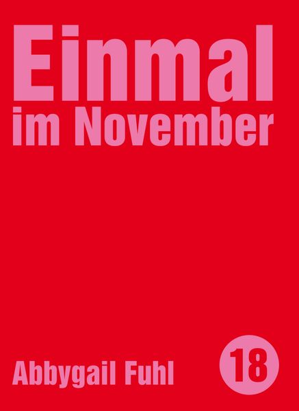 Cover von Einmal im November