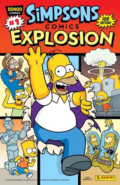 Cover von Simpsons Explosion