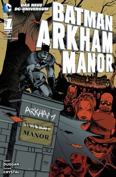 Cover von Batman: Arkham Manor