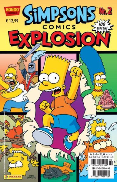 Cover von Simpsons Explosion