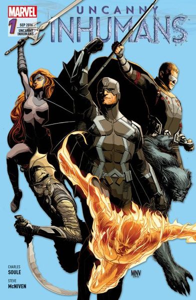 Cover von Uncanny Inhumans
