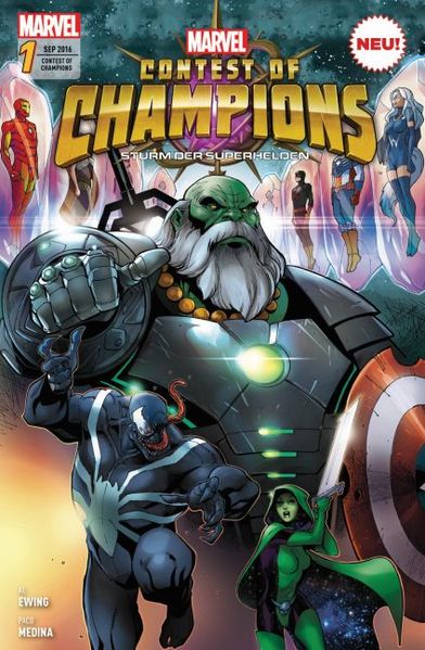 Cover von Contest of Champions – Sturm der Superhelden