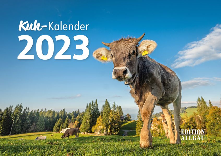 Cover von Kuh-Kalender 2023