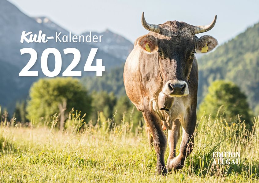 Cover von Kuh-Kalender 2024